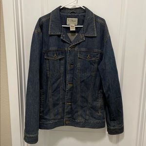 Men’s Size Large Tall Jean Jacket